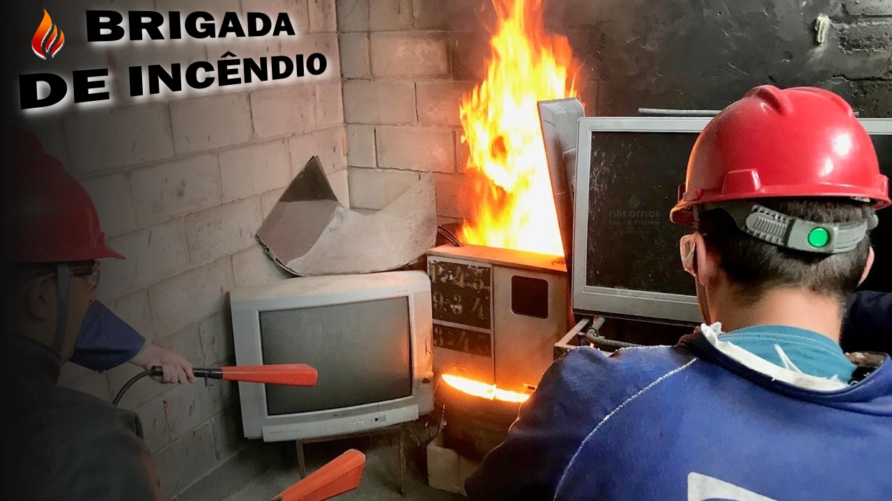 Treinamento de formação de brigada de incêndio